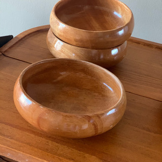 【新品】木製 皿 4枚セット
