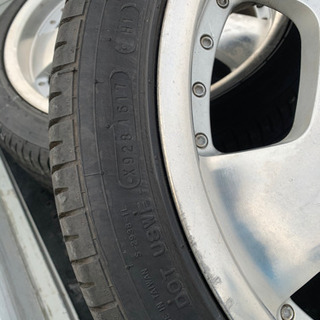 235/40R18 265/35R18 クラウン、フーガ、オデッセイなど　ホイール