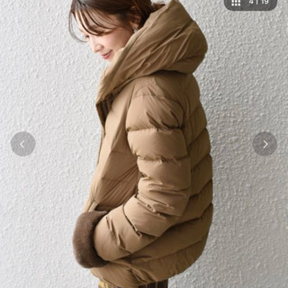 未使用新品♪ シップスダウンコート　☆河田フェザー☆