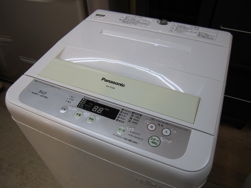 【販売終了しました。ありがとうございます。】Panasonic　5.0㎏　ステンレス槽　全自動洗濯機　NA-TF590　2012年製　中古品