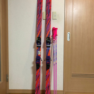 《取引終了》スキー板HEADピンク系170cm