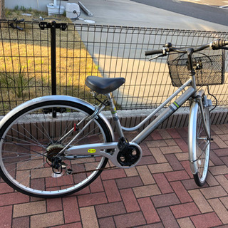 27インチ 自転車 6段変速 シティーサイクル ママチャリ