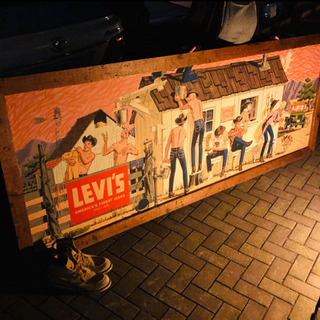 リーバイス　LEVI\'S  当時物　バナー　値下げ交渉あり