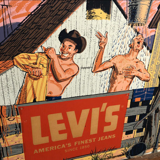 リーバイス　LEVI\'S  当時物　バナー　値下げ交渉あり