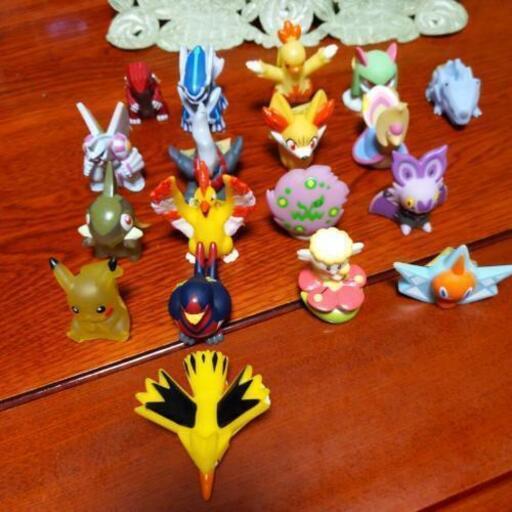 再々お値下げしました ポケモン中古指人形ソフビ18個 S Mama 朝倉街道のフィギュアの中古あげます 譲ります ジモティーで不用品の処分