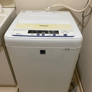 Panasonic 全自動洗濯機　お譲り致します。