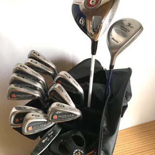 【超豪華セット！】Callawayドライバ＋Mizuno アイアン等ゴルフクラブ 14本セット＋新品ブリジストンTOUR Bキャディバッグ 付 付属品多数！