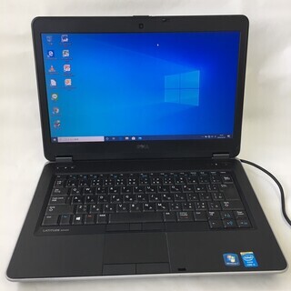 値下げ！！】30,500→29500 DELL ノートPC Win10 Core i5 4GB 240GB