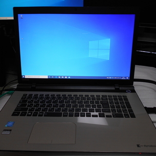 ノートパソコン 東芝 Dynabook 17.3インチ Windows10 SSD128GB メモリ