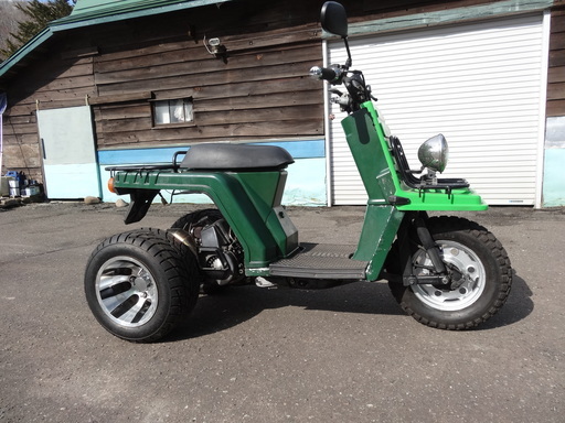 ホンダ　ジャイロX　カスタム　ミニカー登録済み