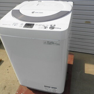 シャープ ５．５kg 全自動洗濯機  ES-GE55N２０１３年...
