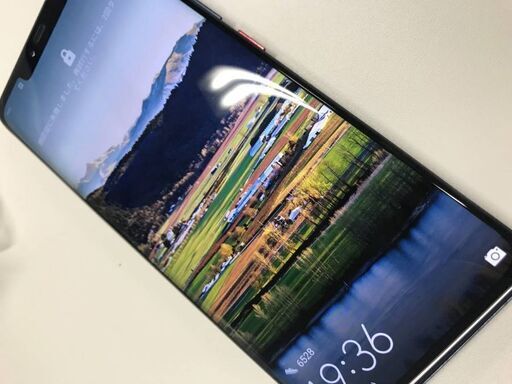 中古美品】SoftBank Mate 20 Pro ミッドナイトブルー SIMフリー HUAWEI