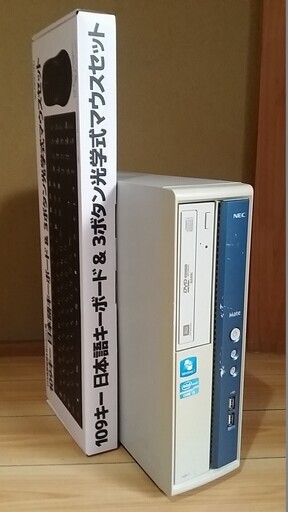 Windows10 Core i5 スリム型 NECデスクトップパソコン (Sandy Bridge i5-2400 クアッドコア)