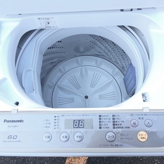 Panasonic 全自動洗濯機 NA-F60B11 6kg 2017年製 分解清掃済み