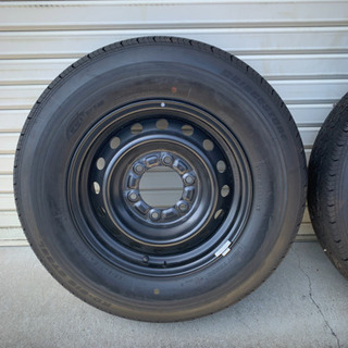 ハイエース、純正品タイヤホイール付4本セット、未使用、195/80R15