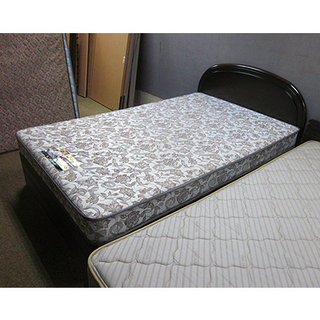 札幌【フランスベッド セミダブルベッド】引出し×3 マットレス幅125cm 防ダニ・防菌防臭加工 ふつう～かため France Bed セミダブルベット 本郷通店