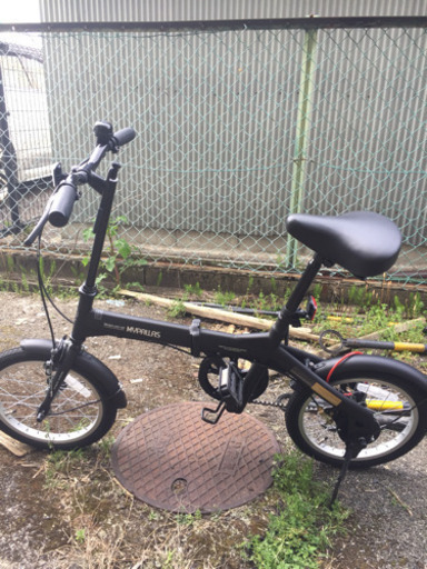 【新品】折りたたみ自転車 値引きしました