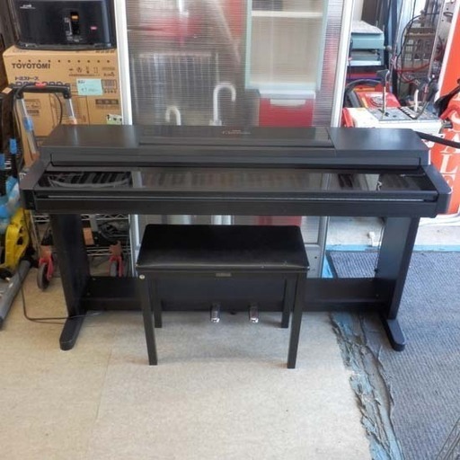 電子ピアノ ヤマハ CLP-550 1989年イス付き 88鍵盤 クラビノーバ