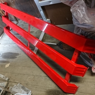 26年　いすゞ　CXZ77AT　ダンプ　サイドバンパー