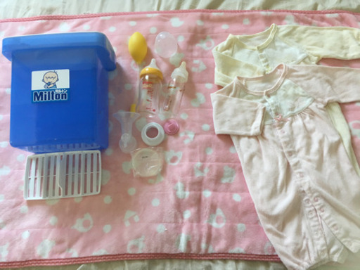 新生児用 哺乳瓶 ミルトン ベビー服 搾乳機 石鹸 さくらもち 上島のベビー用品の中古あげます 譲ります ジモティーで不用品の処分