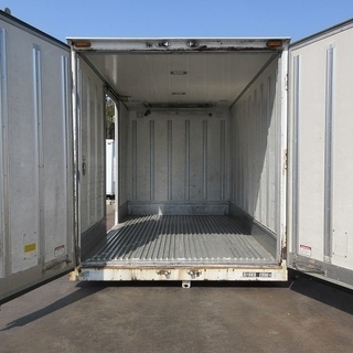 ♪WK02♪物置♪コンテナ♪手頃♪スライドドア付♪アルミ箱♪