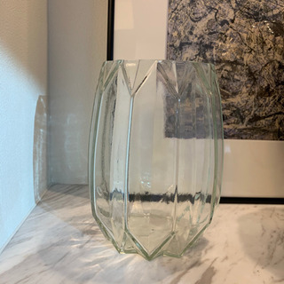 ガラス　花瓶　