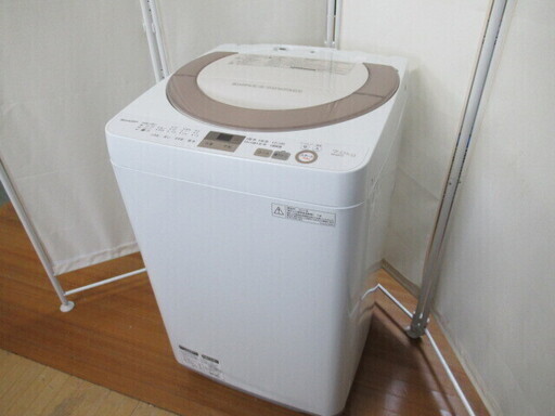 JAKN1036/洗濯機/7キロ/ゴールド/シャープ/SHARP/ES-GE7A/中古品/