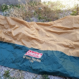 コールマン　ソロキャンプ　テント、タープ　　