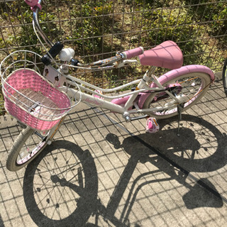 まだあります！値下げ！子供　自転車　18インチ　女の子用