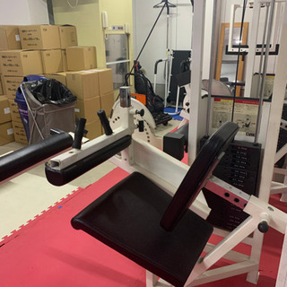 筋トレマシーン レッグカール CYBEX