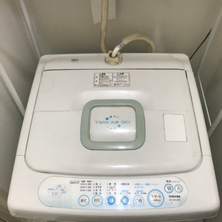 洗濯機　無料　東芝製