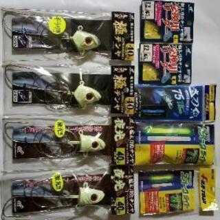 お譲り先決まりました。新品：太刀魚釣り用　釣り道具