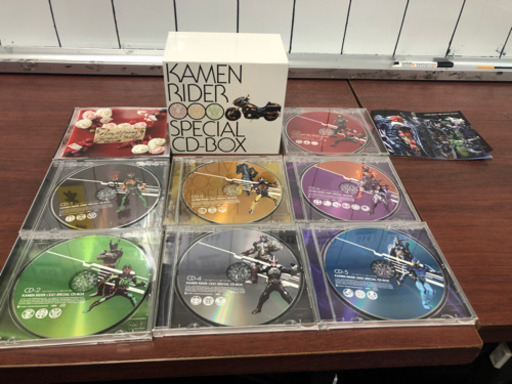仮面ライダーオーズcd Box Nottbuu 赤嶺のcd キッズ ファミリー の中古あげます 譲ります ジモティーで不用品の処分