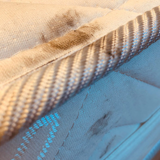 取引終了　ダブルベッド 引き出し付き