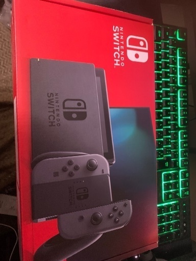 新型任天堂Switch 期間限定で値下げ　グレー
