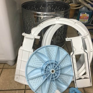 東芝5.0K洗濯機 2016年製！！！ トツプカバー 洗濯フタ新品交換 分解