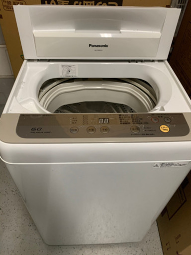 Panasonic 洗濯機 2017年製　NA-F60B10