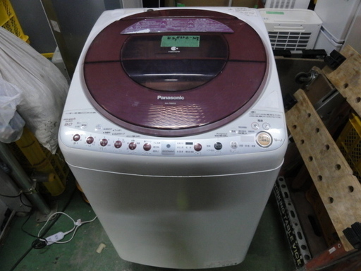 A147　パナソニック　全自動　洗濯機　８KG　乾燥付き4.5　KGNA-FR8056