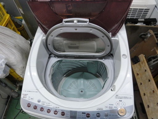 A147　パナソニック　全自動　洗濯機　８KG　乾燥付き4.5　KGNA-FR8056