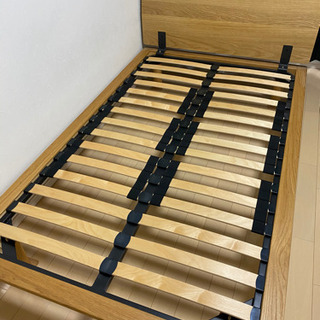 無印良品セミダブル　ベッドフレーム&ヘッドボード&マットレス