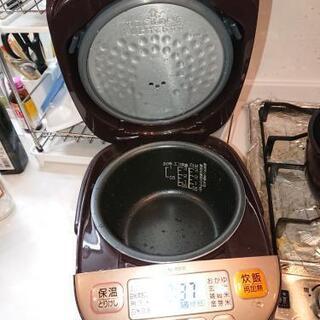 【終了】炊飯器：象印製(3.0合・マイコン式)/ブラウン