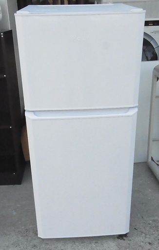 ハイアール 2ドア 冷凍冷蔵庫 121L JR-N121A 2016年