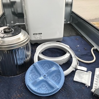 取引中容量5.5キロシャープ全自動洗濯機美品2014年製。千葉県内配送  