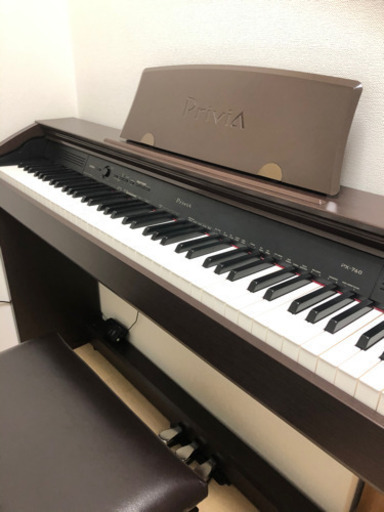 送料込み CASIO 電子ピアノ privia PX-760 2016年購入美品 | www 