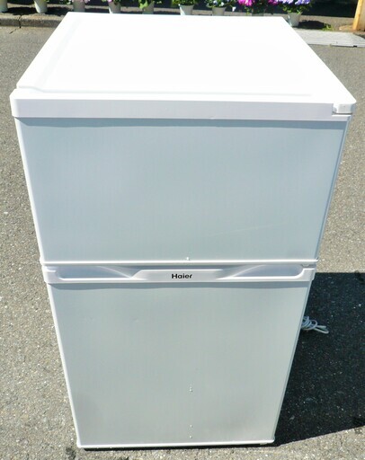 ☆ハイアール Haier JR-N91J 91L 2ドア冷凍冷蔵庫◆一人暮らし等に最適