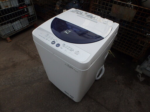 ★ガッツリ清掃済み ☆2012年製☆SHARP 4.5kg 全自動電気洗濯機 ES-45E8 12 14