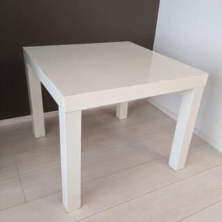 IKEA イケア　サイドテーブル　ホワイト　白　コーヒーテーブル...