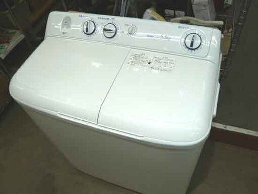 札幌 2015年製 5.5Kg 2槽式 洗濯機 ハイアール JW-W55E 二槽式 2層式
