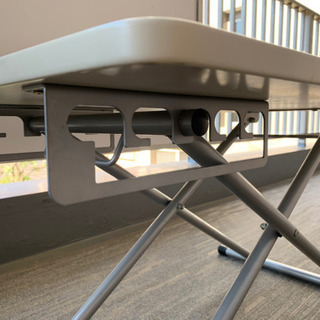 高さ調整可能⭐️ローテーブル⭐️スタイリッシュホワイト