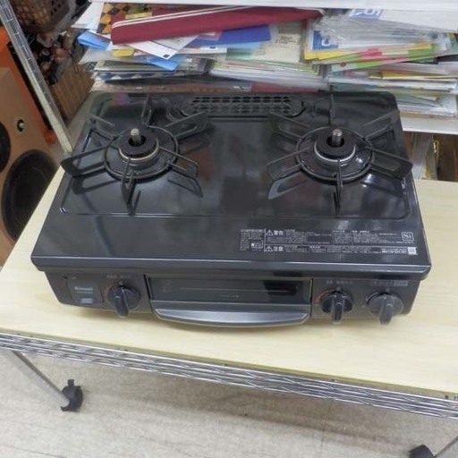 ガステーブル 2019年製 リンナイ LPガス KG34NBKL Rinnai ガス台 ガステ プロパン ペイペイ対応 札幌市西区西野